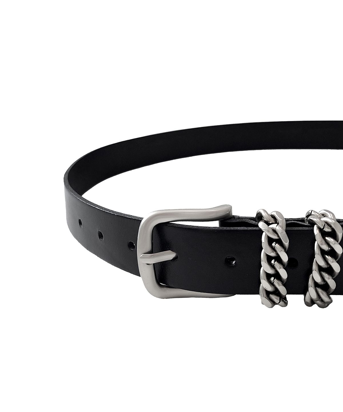메종마스터(MAISON MASTER) 더블체인 벨트  (ITALY LEATHER)