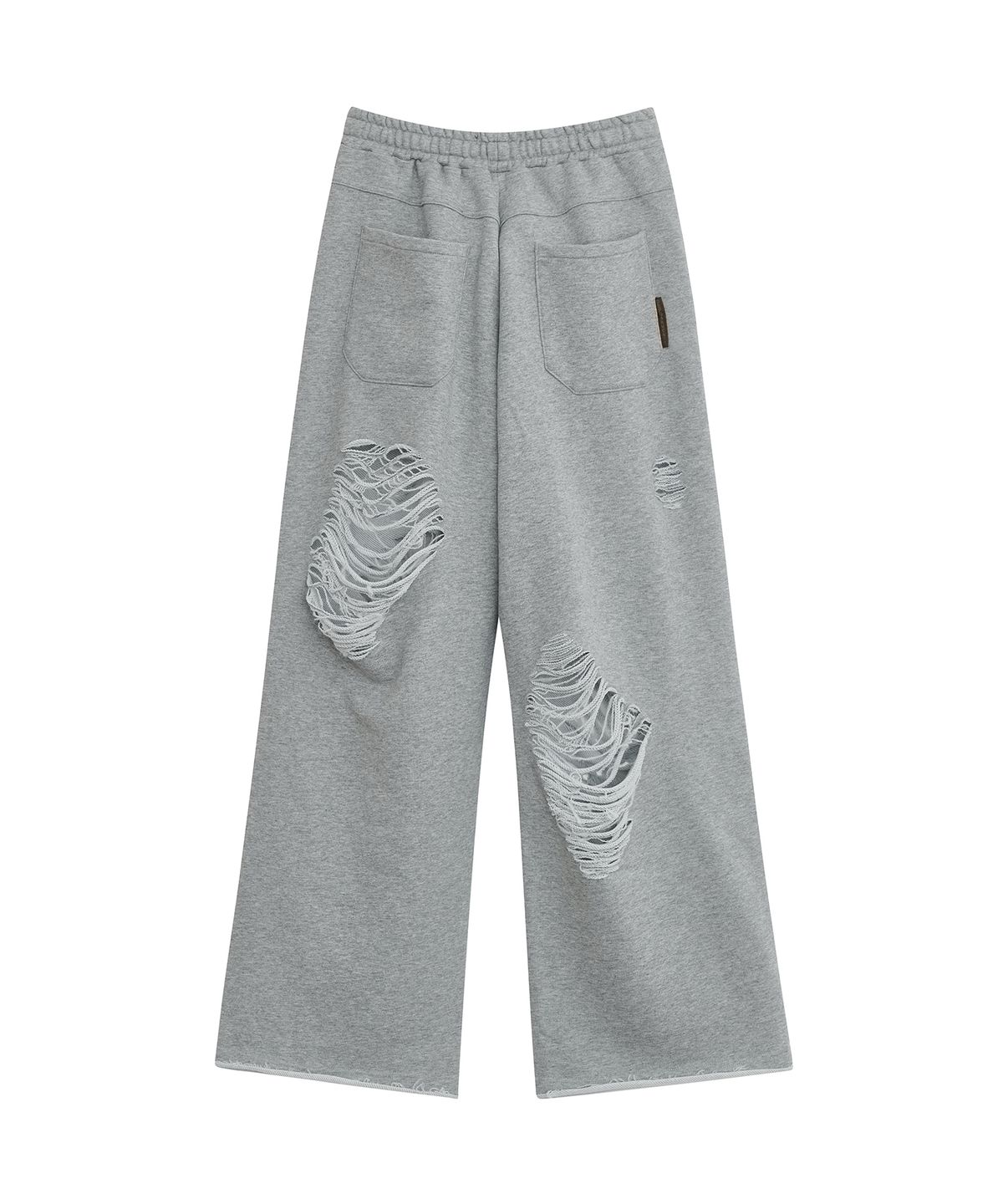 데프가먼츠(DEFGARMENTS) DESTROYED SWEAT PANTS [2COLOR]