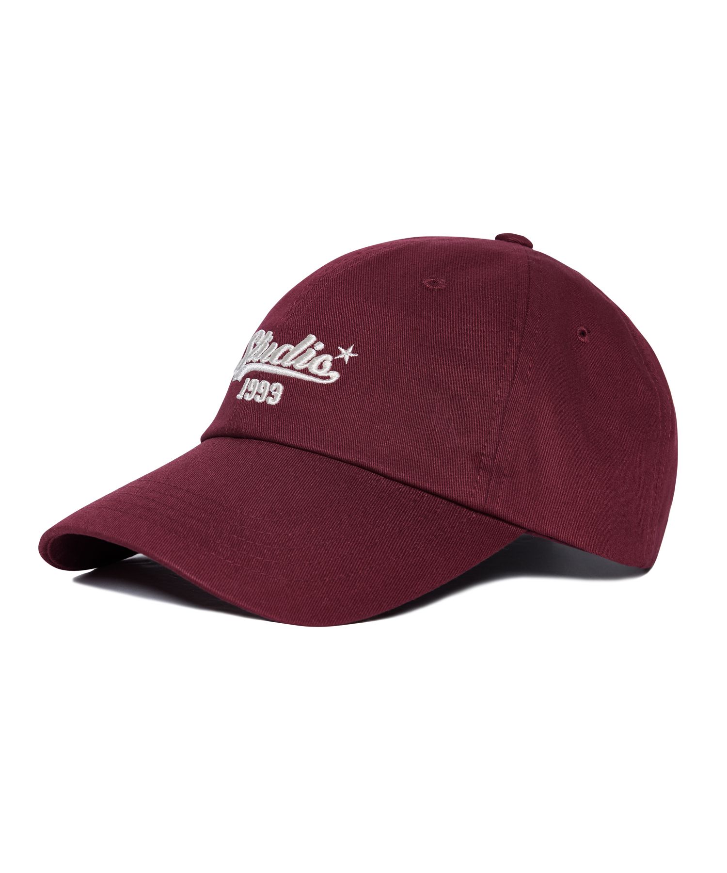 【1993studio】25SS★ Wave Studio Ball Cap MUSINSA | 1993STUDIO Wave Studio Ball Cap_Burgundy