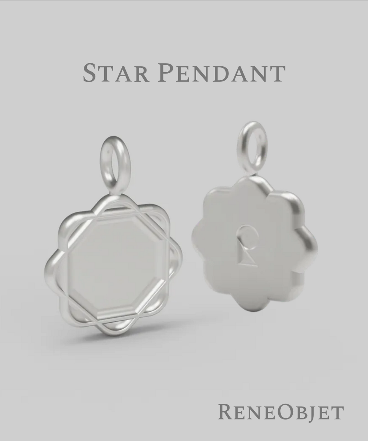 르네오브제(RENEOBJET) HAL  EVAN NECKLACE SET [STERLING SILVER] 미니멀 실버 925 포인트 목걸이 세트