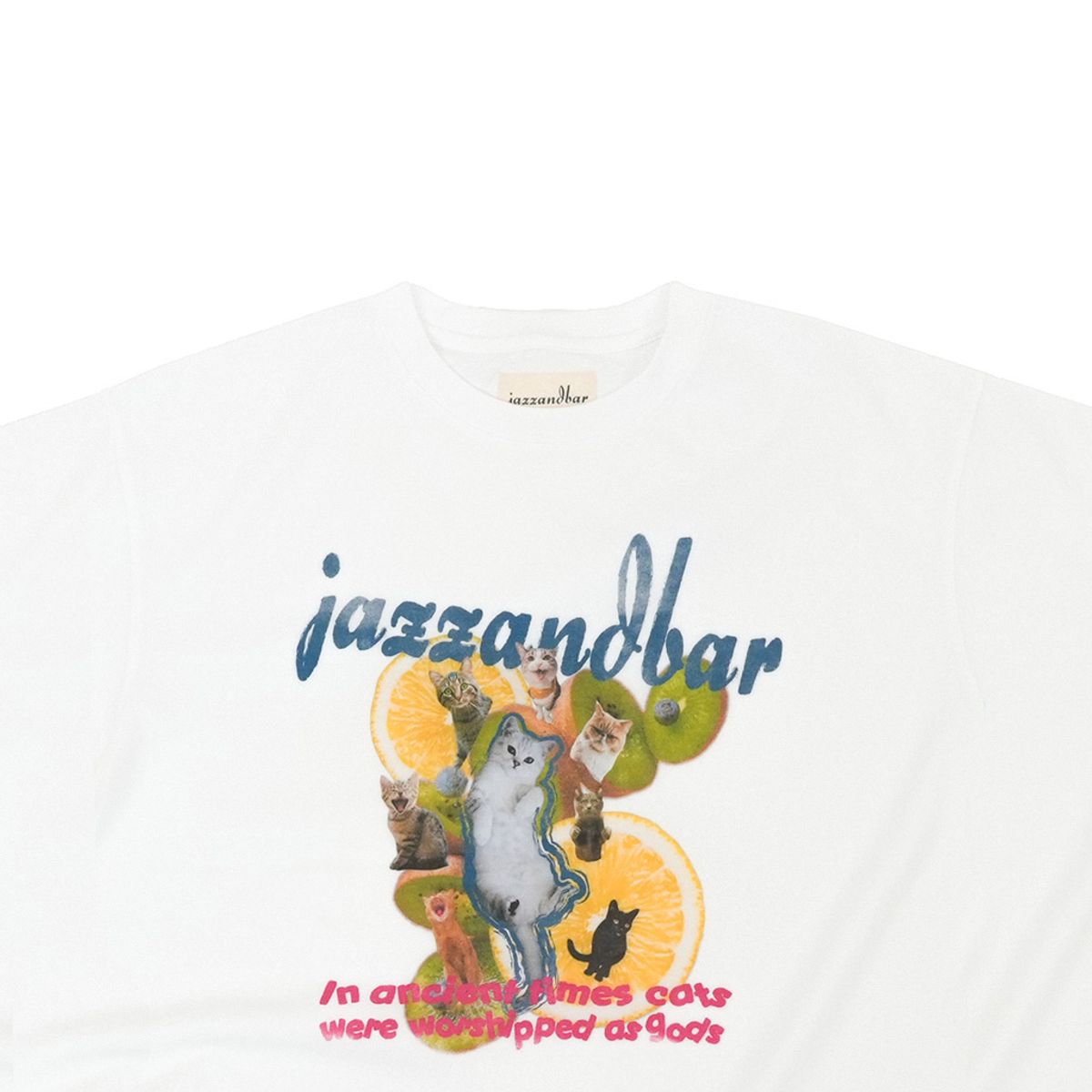 재즈앤바(JAZZ&BAR) Fruit Cat T-SHIRTS