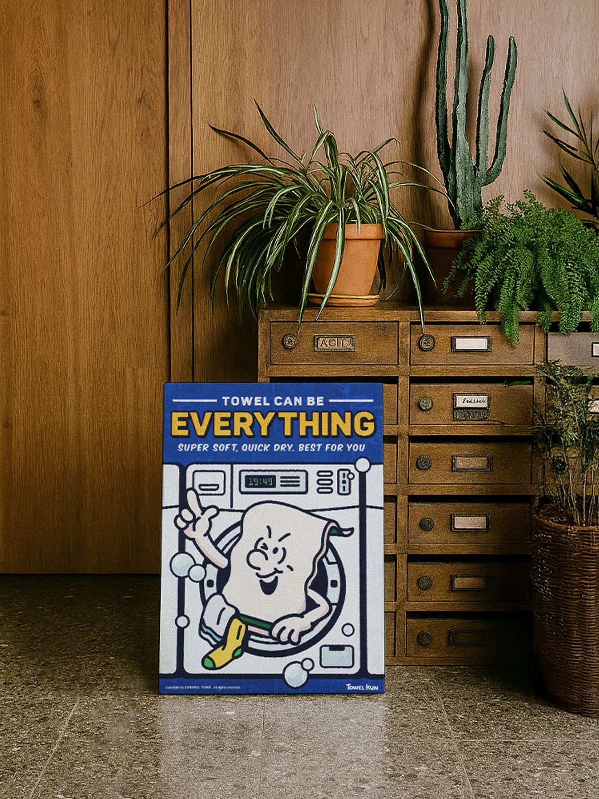 타올쿤(TOWELKUN) 타올쿤 캔버스 액자 Everything