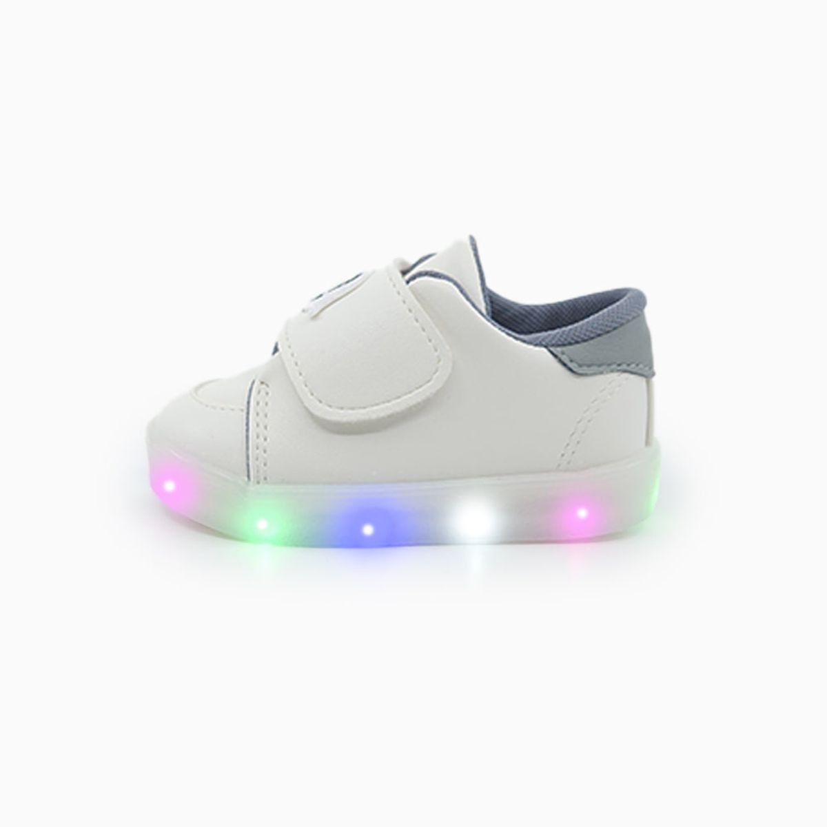 베이비솔(BABYSOLE) 궁금한 트리케라톱스 LED 운동화