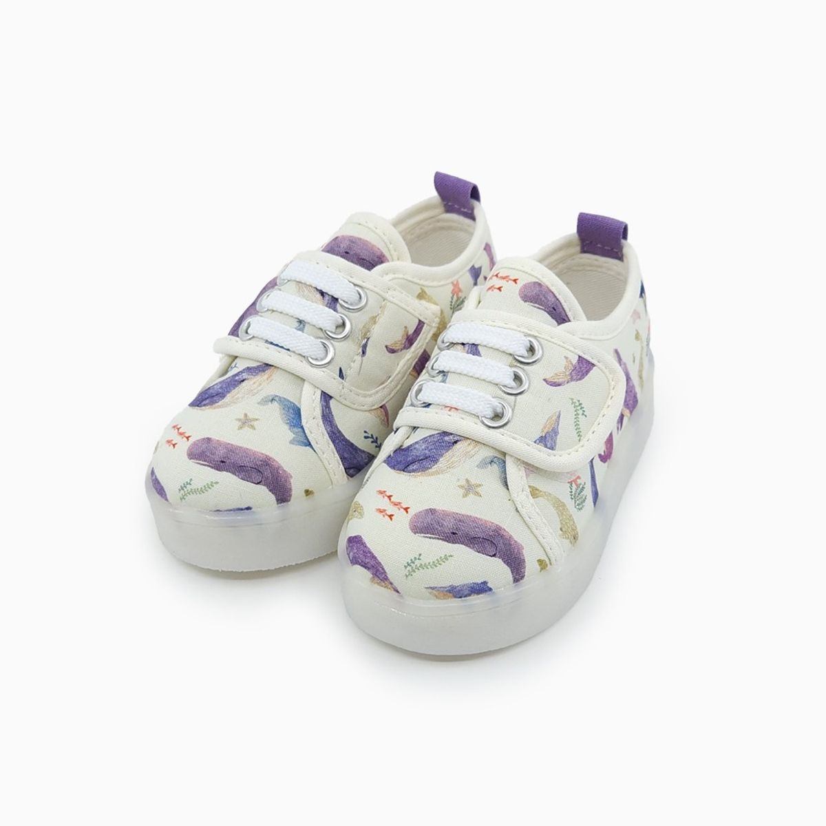 베이비솔(BABYSOLE) 고래의꿈 LED 운동화
