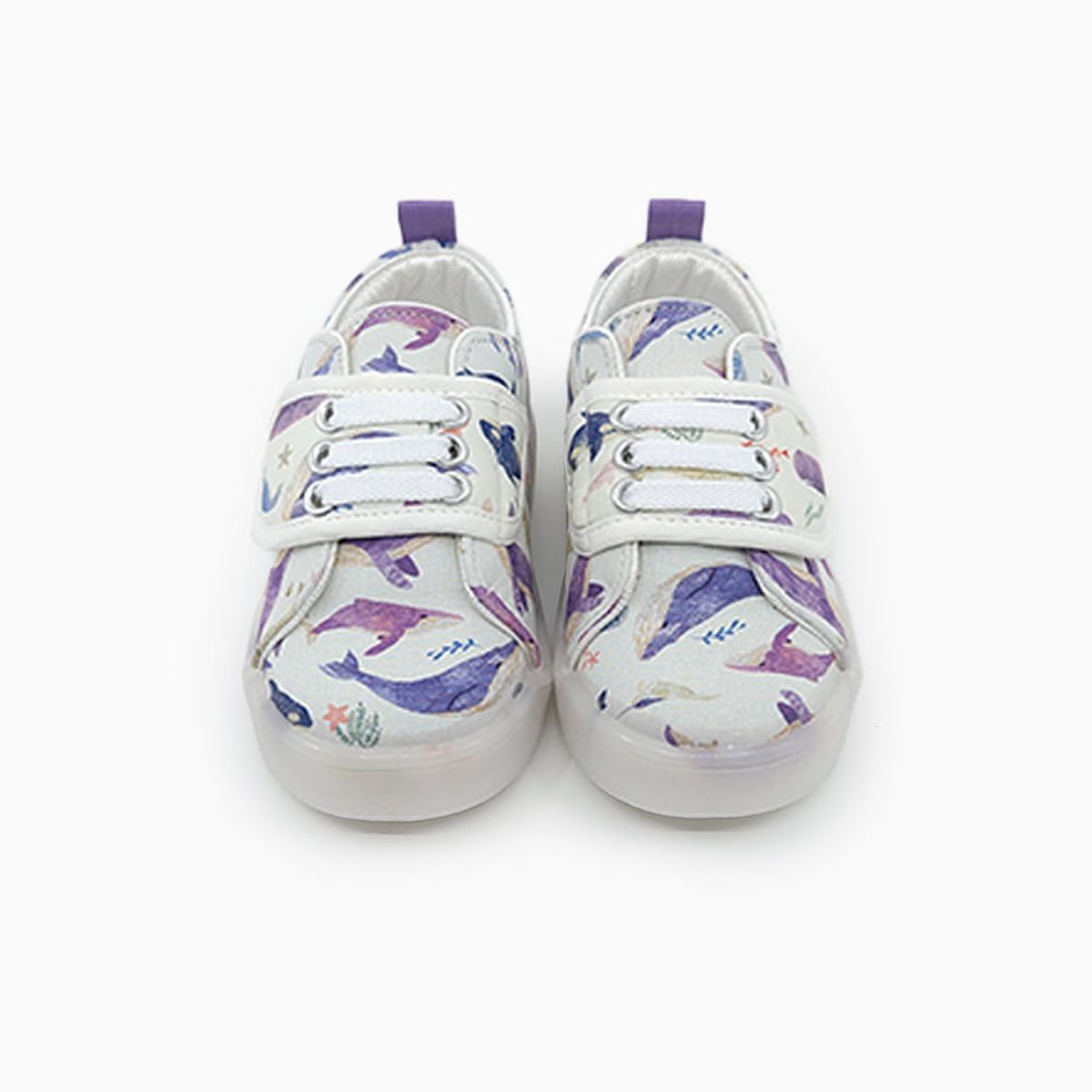 베이비솔(BABYSOLE) 고래의꿈 LED 운동화