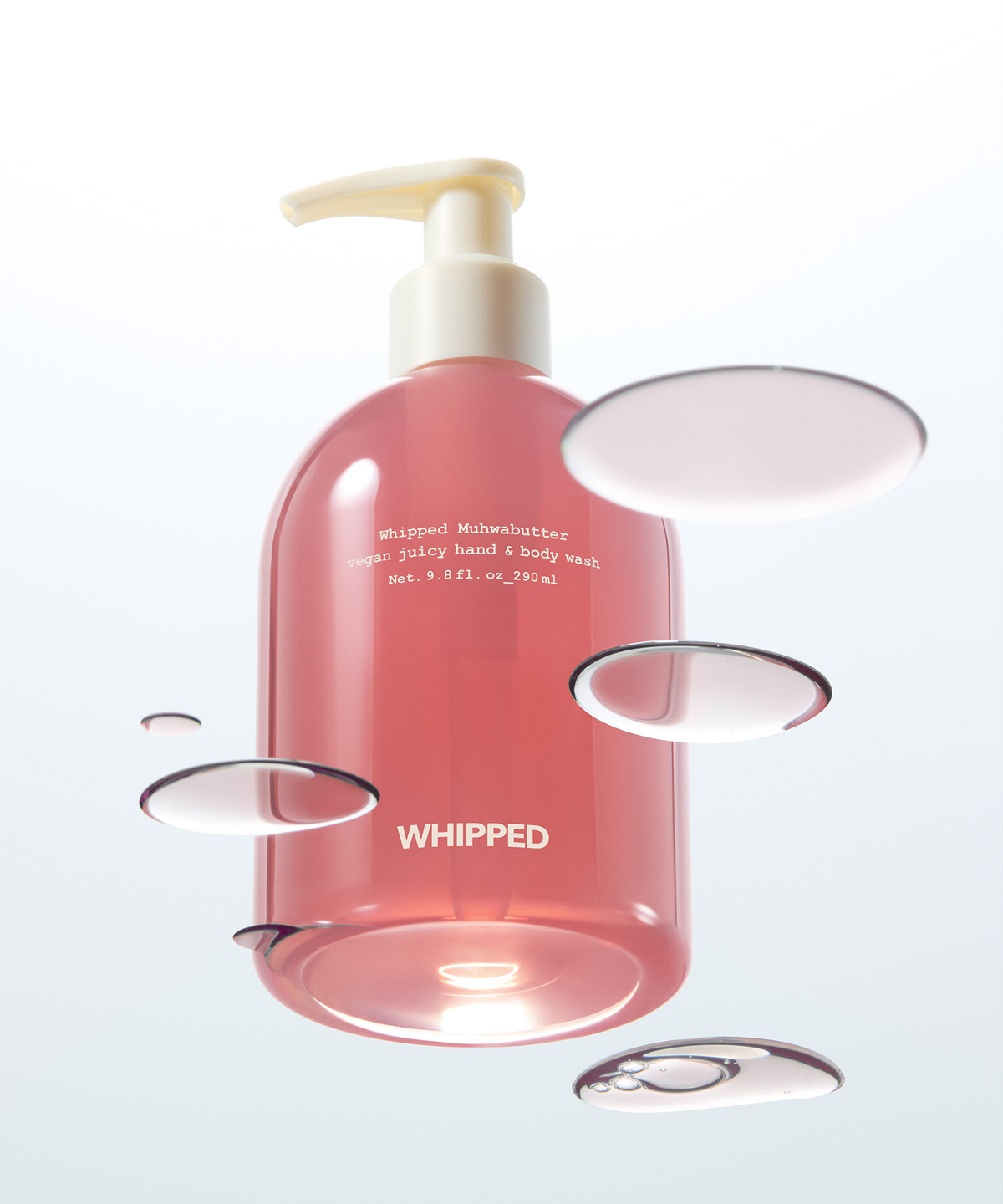 휩드(WHIPPED) 비건 쥬이시 핸드&바디워시 290ml (3종 택1)