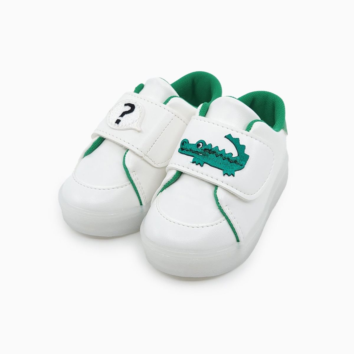 베이비솔(BABYSOLE) 궁금한악어LED슈즈