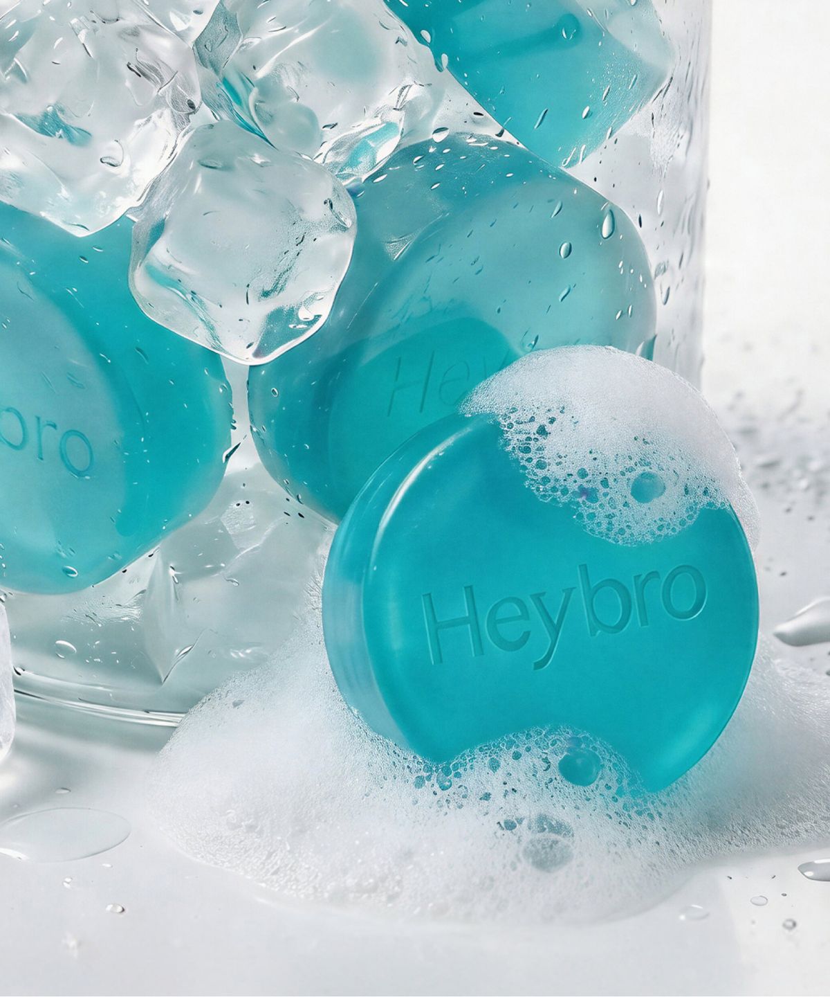 헤이브로(HEYBRO) 강력 쿨링샤워 멘톨 비누 올인원 쿨링바