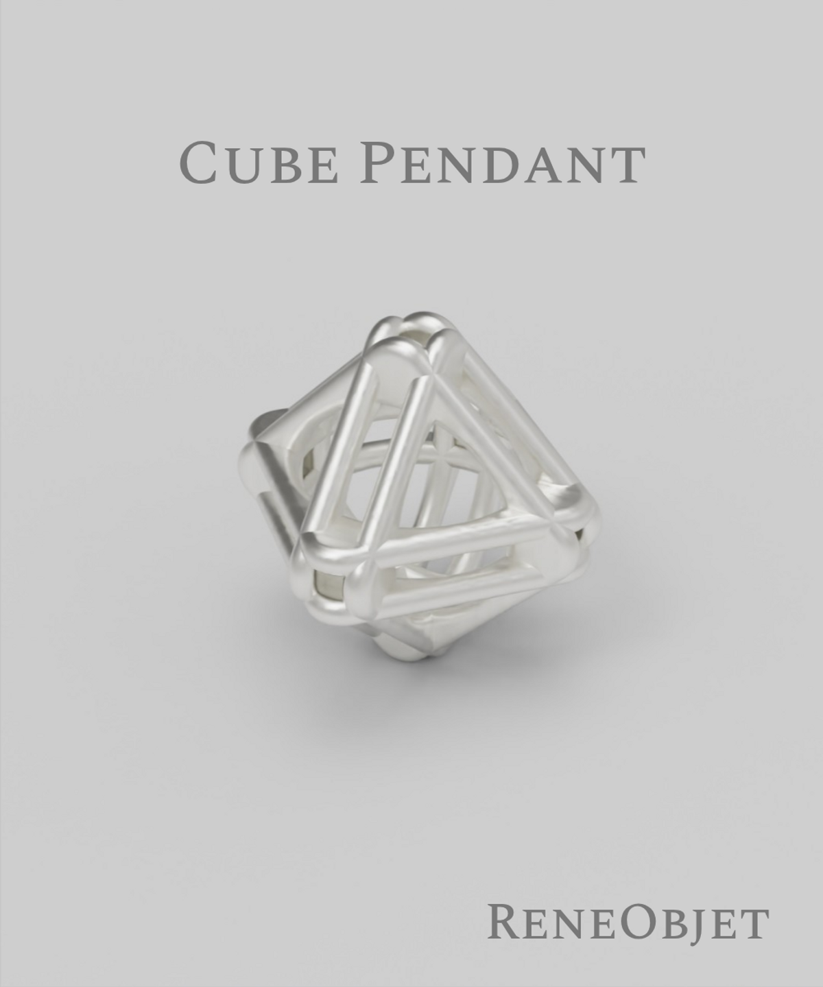 르네오브제(RENEOBJET) AXI  PETIT NECKLACE SET [STERLING SILVER] 미니멀 925 실버 포인트 목걸이 세트