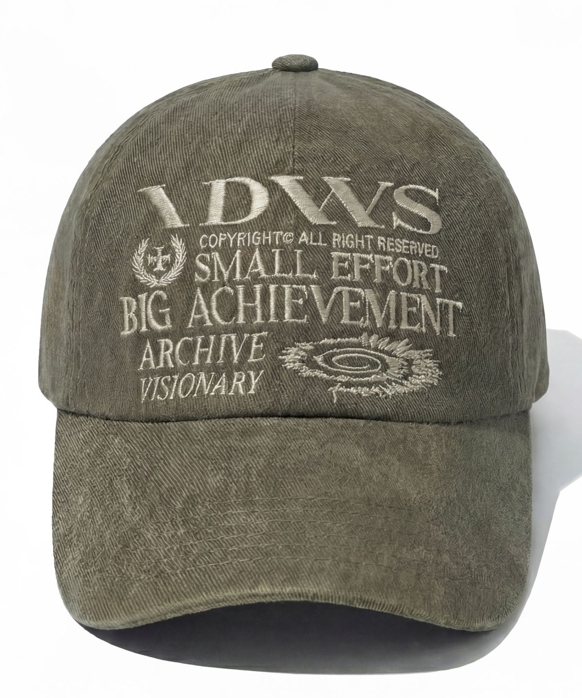 아이돈워너셀(IDWS) Signature Maxi Cap Khaki