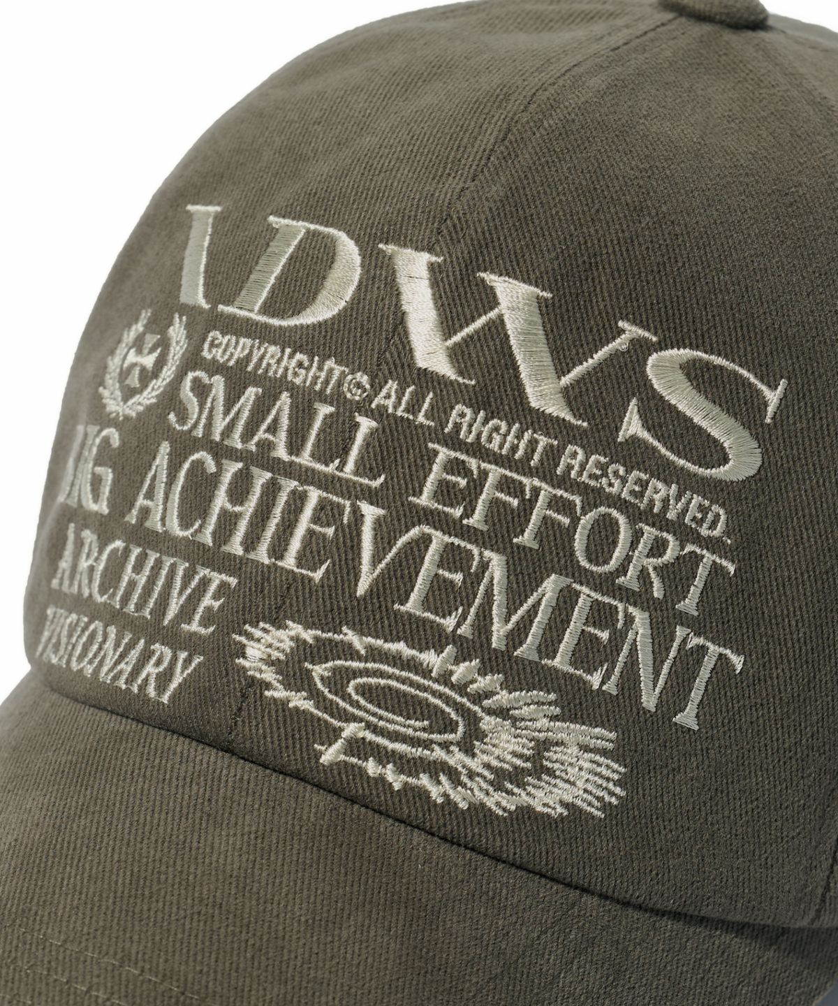 아이돈워너셀(IDWS) Signature Maxi Cap Khaki