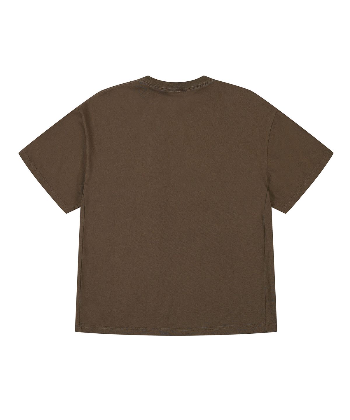 에이던엠(ADERNM) SUMMER DAILY CROP T-SHIRTS (BROWN)