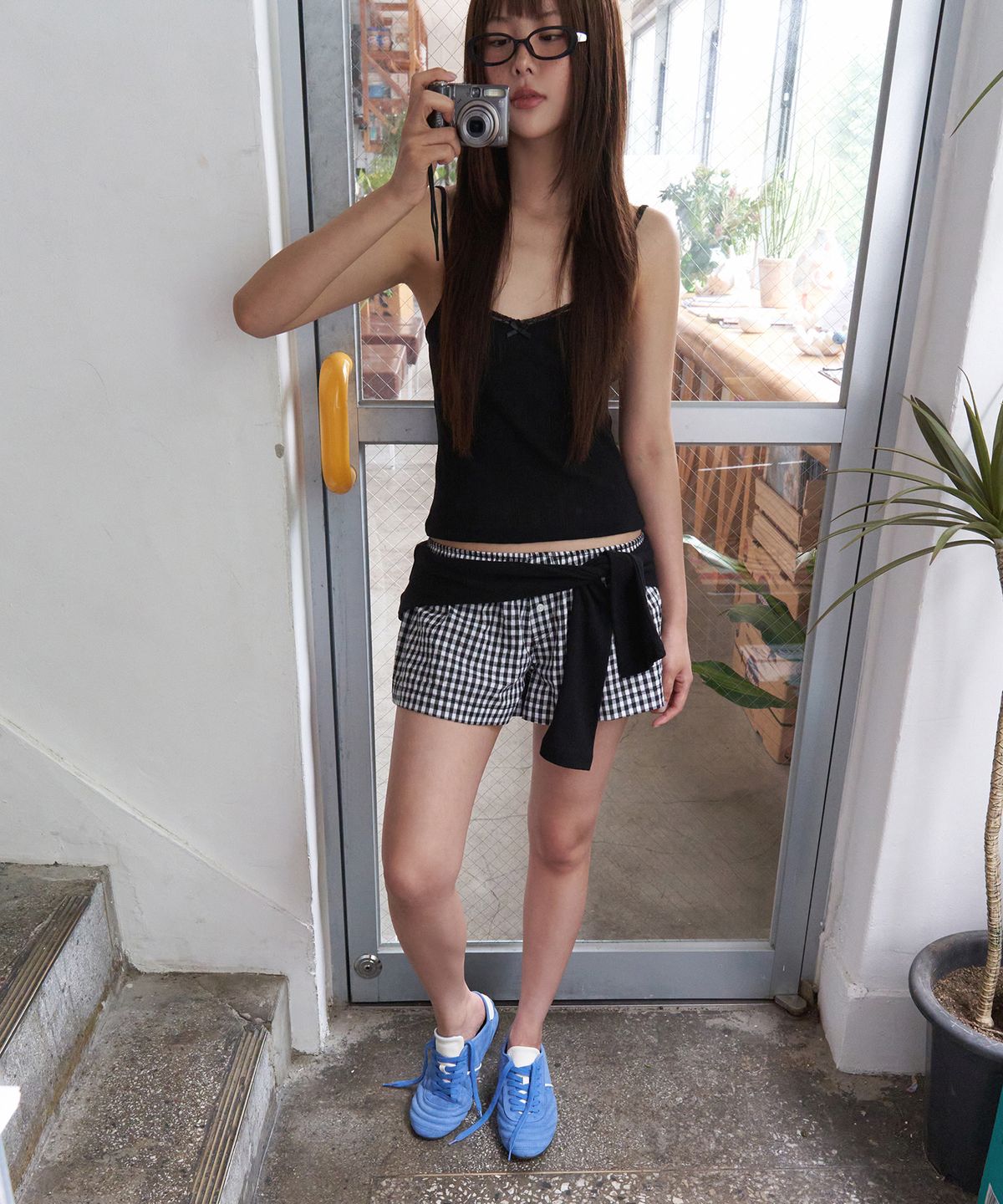 랑거(LANGER) [PALACE] jacquard short sleeveless_4Colors