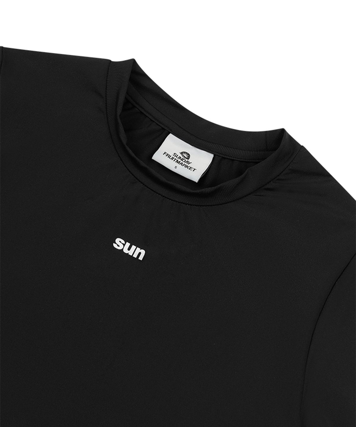 선데이후르츠마켓(SUNDAY FRUIT MARKET) MINI SUN TEE BLACK
