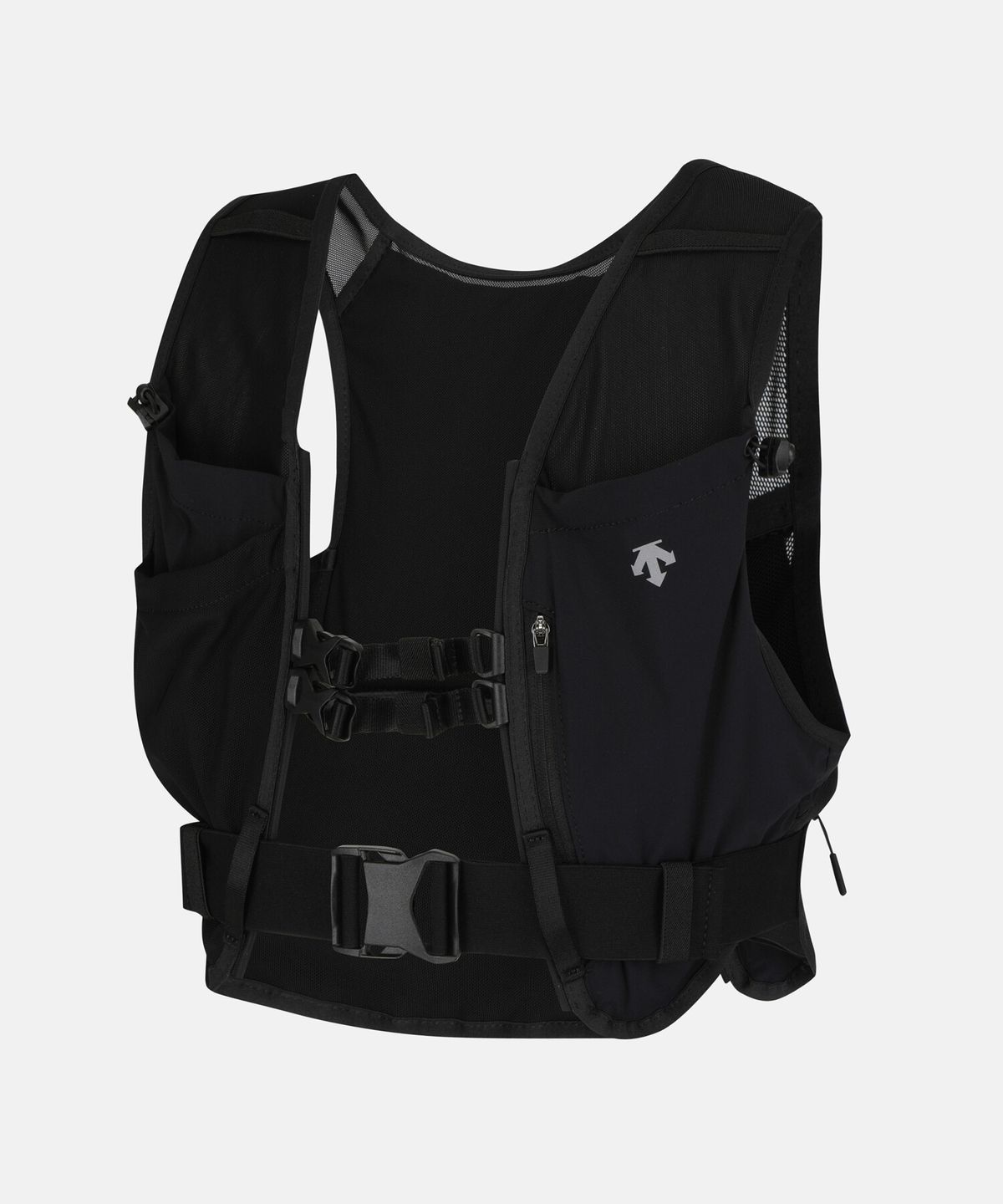 데상트(DESCENTE) 러닝 힙색형 베스트 블랙 SR123RBG1C