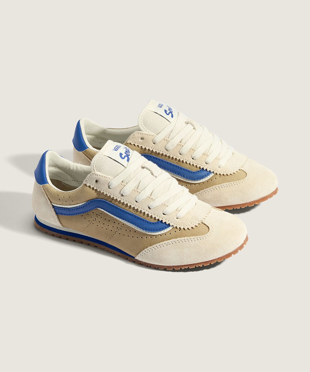 반스(VANS) 슈퍼 로우 프로 - (트리플톤) 크림 블루 / VN000D83CHW1