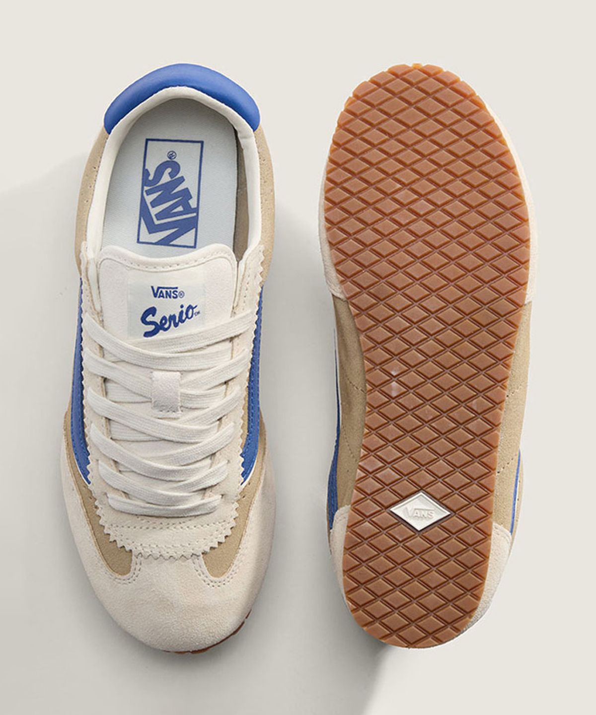 반스(VANS) 슈퍼 로우 프로 - (트리플톤) 크림 블루 / VN000D83CHW1
