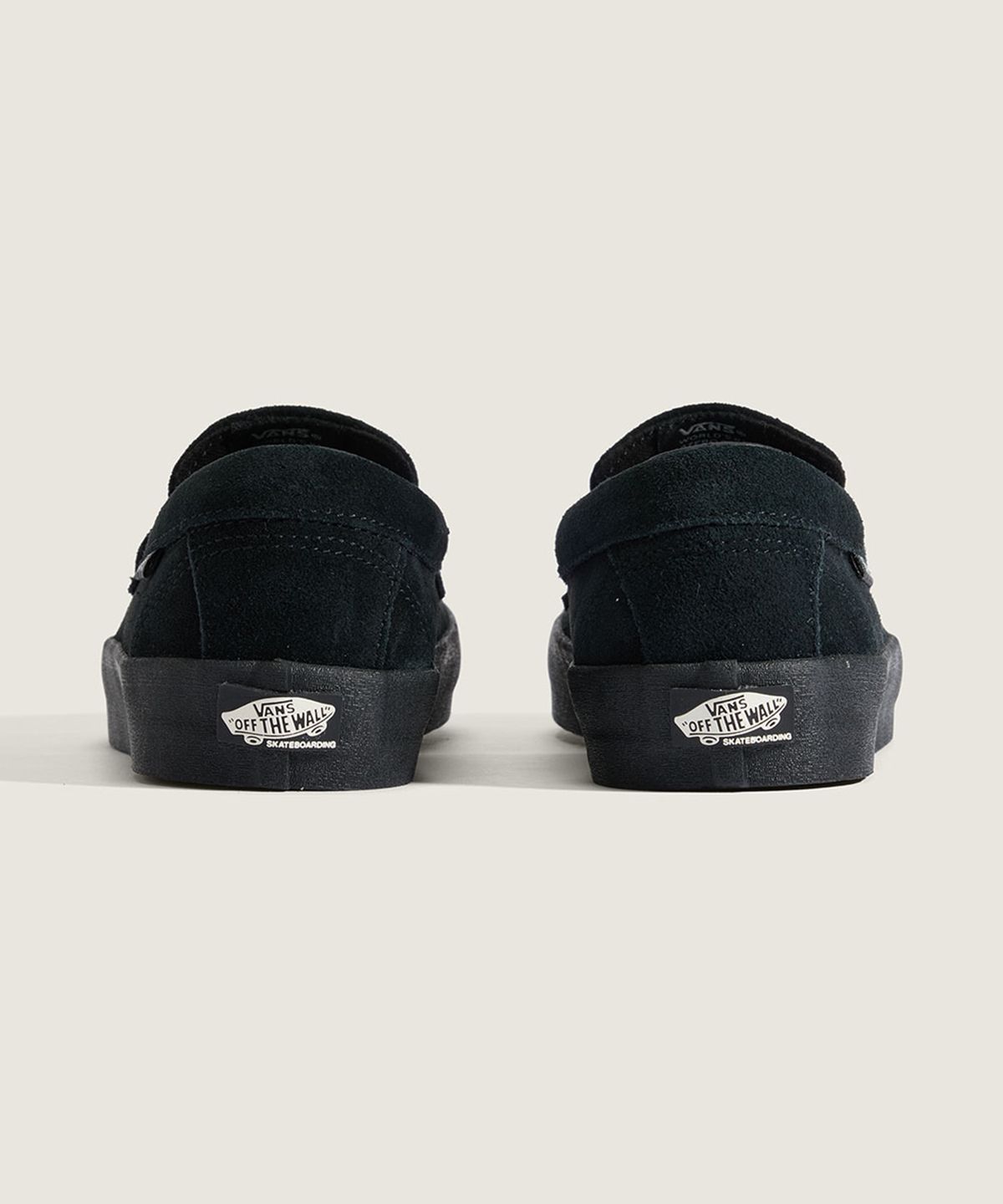 반스(VANS) 스케이트 로퍼 - (스웨이드) 블랙:블랙 / VN000VA6BKA1