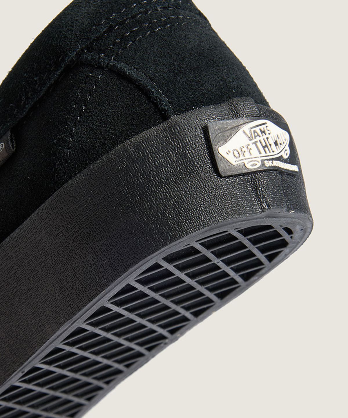반스(VANS) 스케이트 로퍼 - (스웨이드) 블랙:블랙 / VN000VA6BKA1