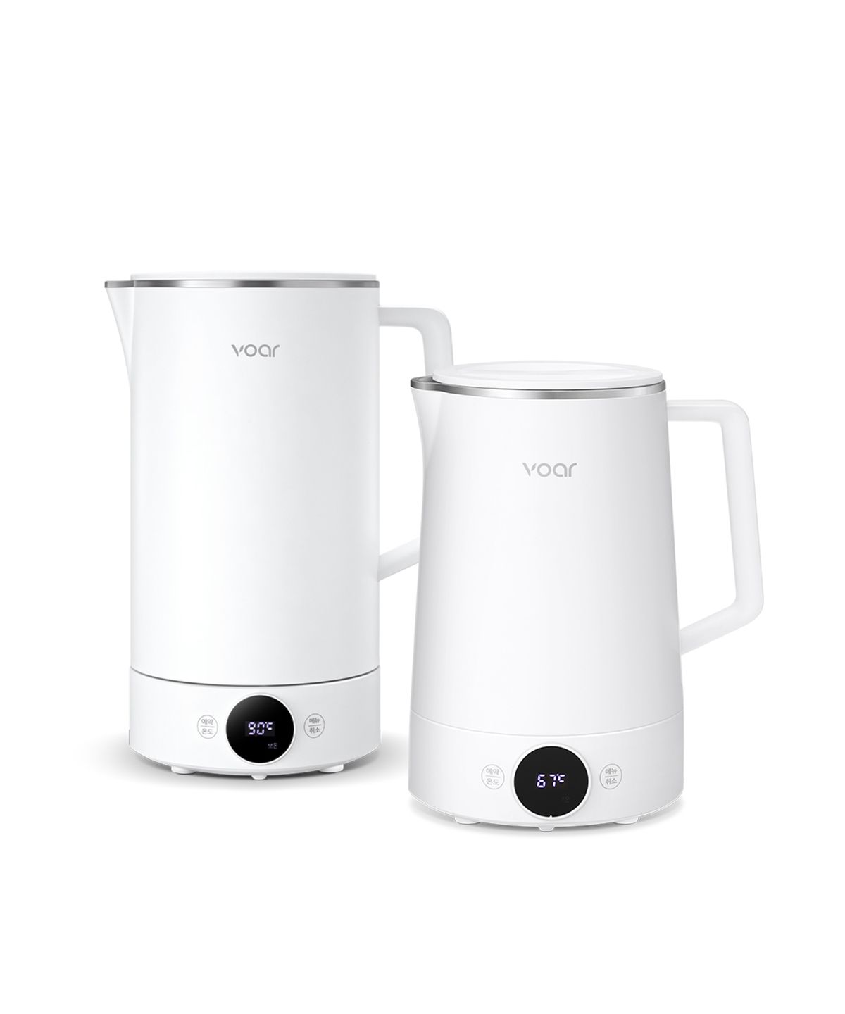 보아르(VOAR) 모노 전기포트 0.8L 1.5L 커피포트