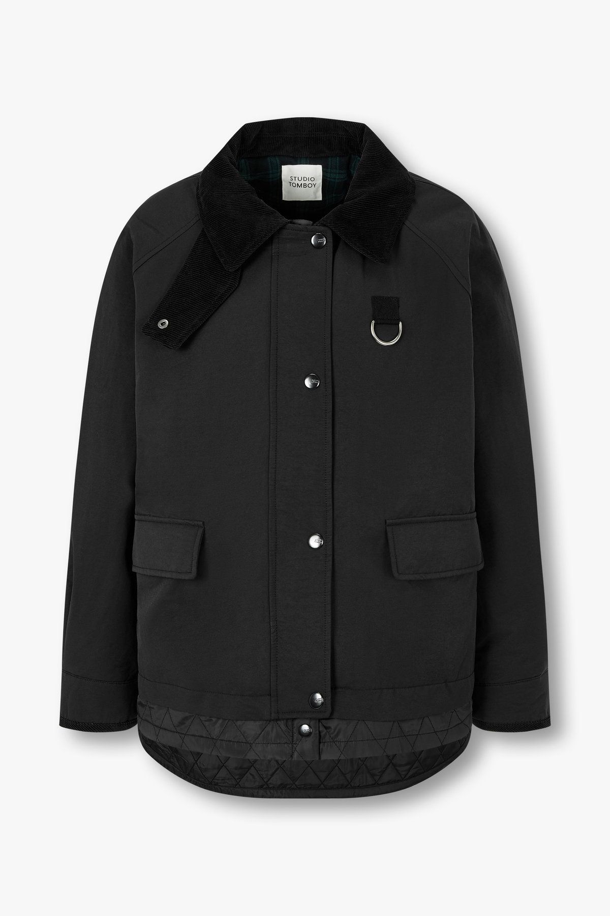 MUSINSA公式 | STUDIO TOMBOY Quilted color-block hunting