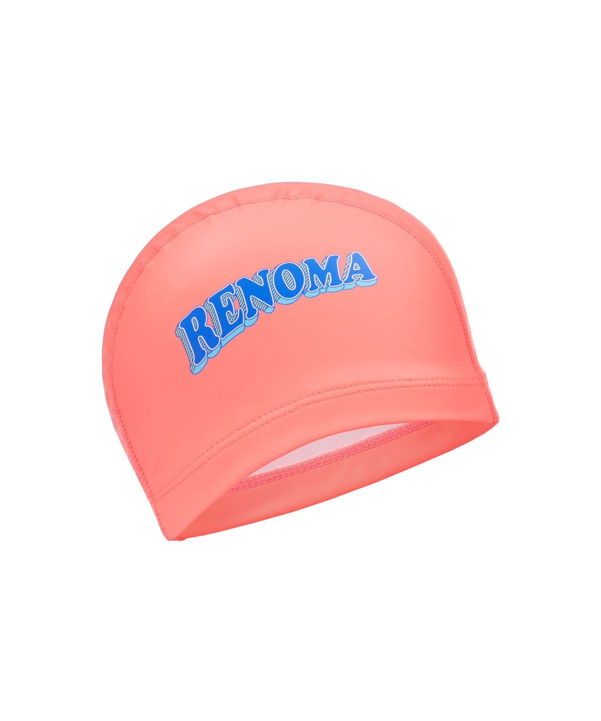 레노마수영복(RENOMASWIM) 용품 성인 레트로 텍스트 PU 수모 코랄 RO-RC2F002-CR
