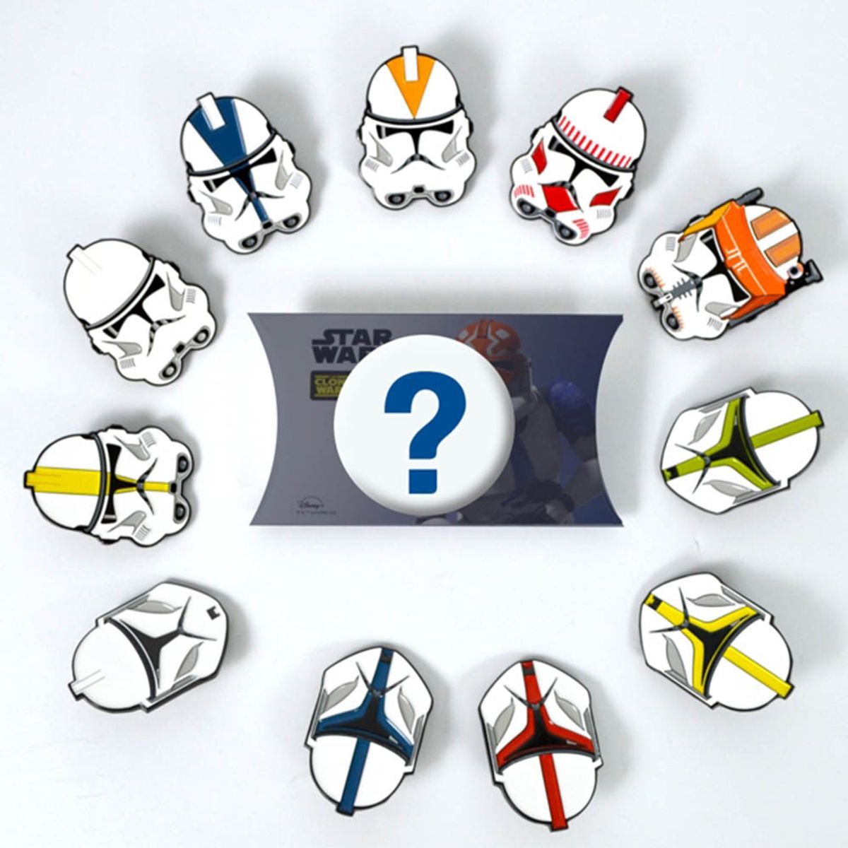 아이노케이(IKNOWK) STARWARS_The Clone Wars_Random Badge 11type / 스타워즈 랜덤 뱃지