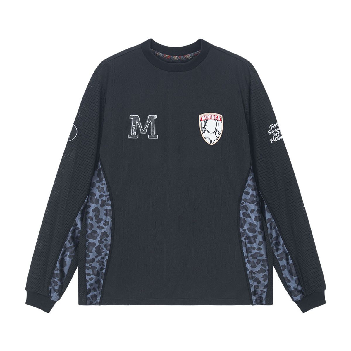 모빈스알(MOVINS.R) BEAST MESH TOP SILVER