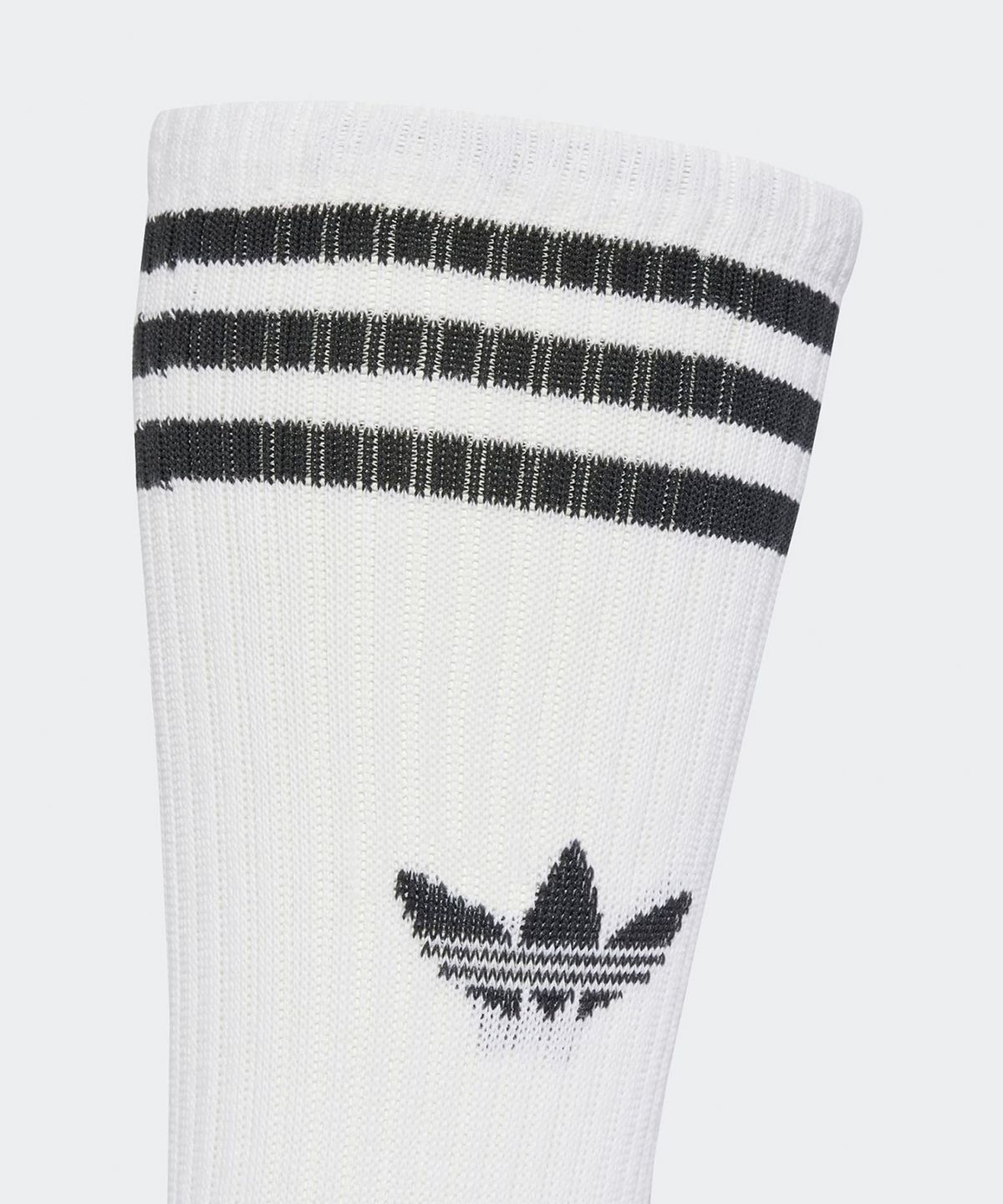 아디다스(ADIDAS) 3-스트라이프 하이 크루 삭스 3켤레 - 화이트 / JV7416