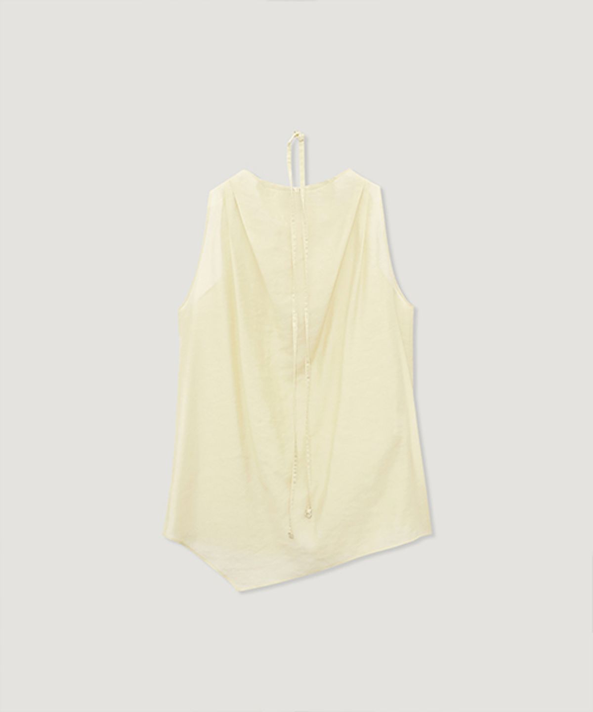 디애니(THE ANY) Drape See-Through Blouse