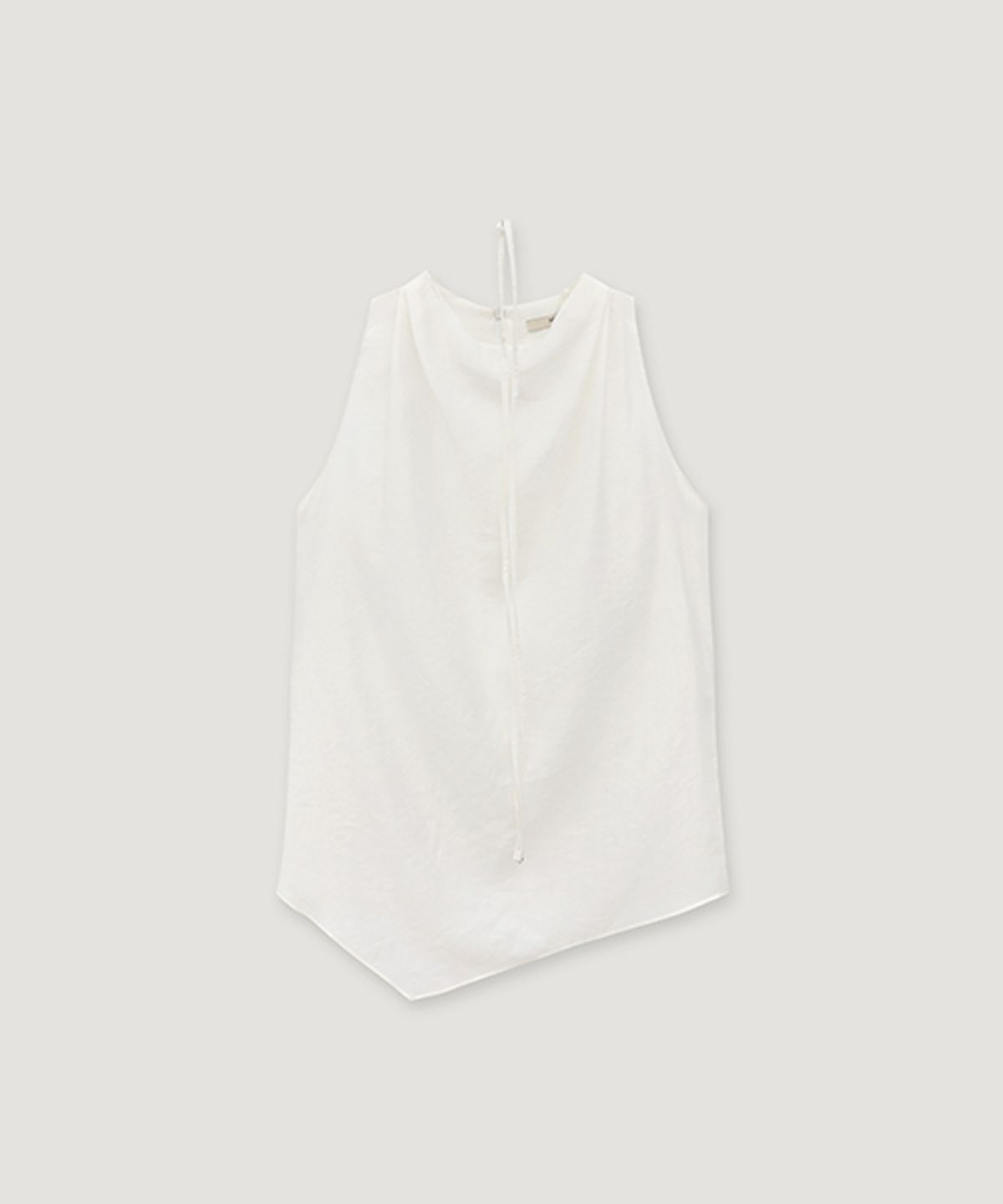 디애니(THE ANY) Drape See-Through Blouse