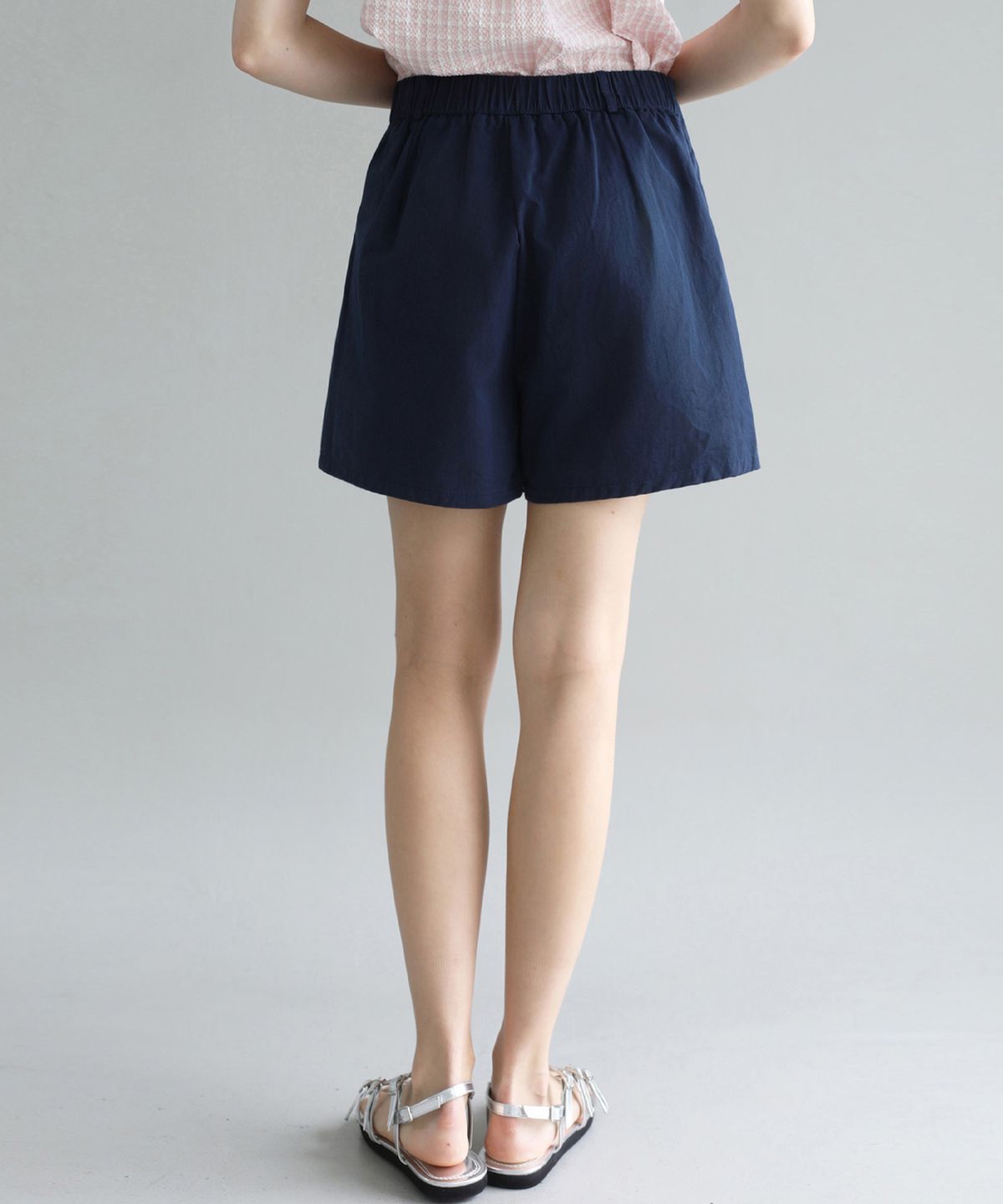 슬로우롤리(SLOWLOLLI) Cloud wrap mini skirt