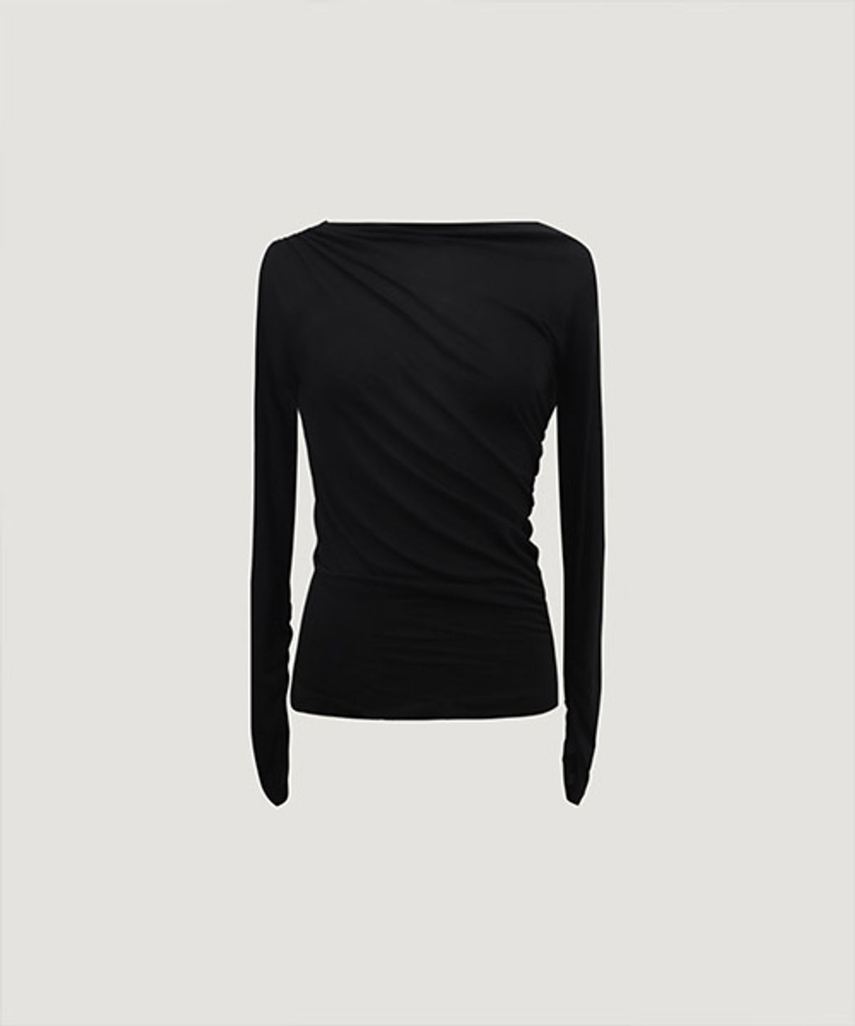 디애니(THE ANY) Shimmer Drape Top