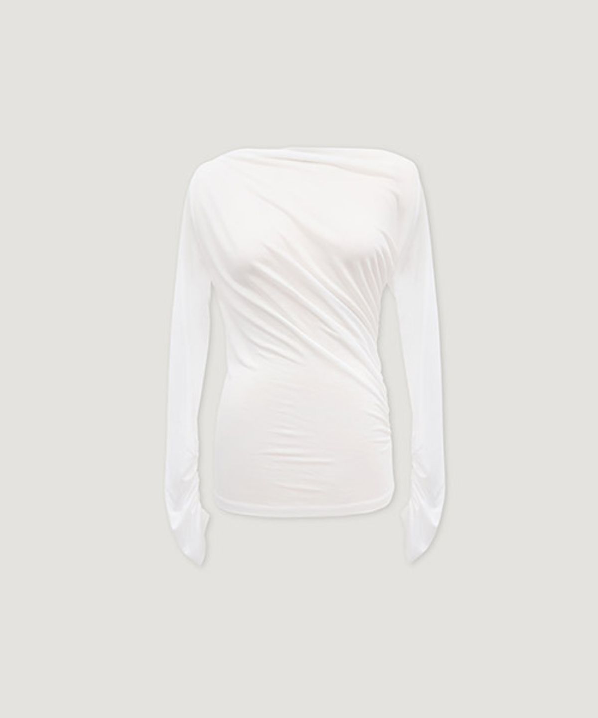 디애니(THE ANY) Shimmer Drape Top