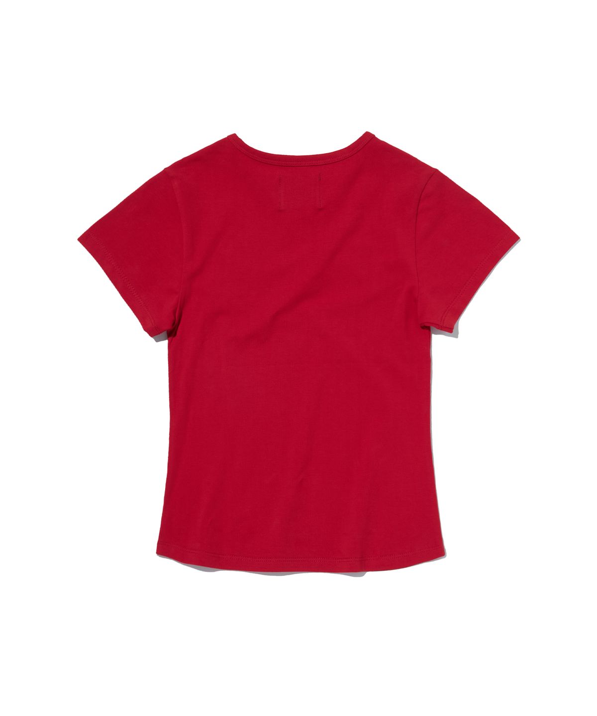 스웨이드(SUADE) ALBINO SKULL CROP TEE [RED]