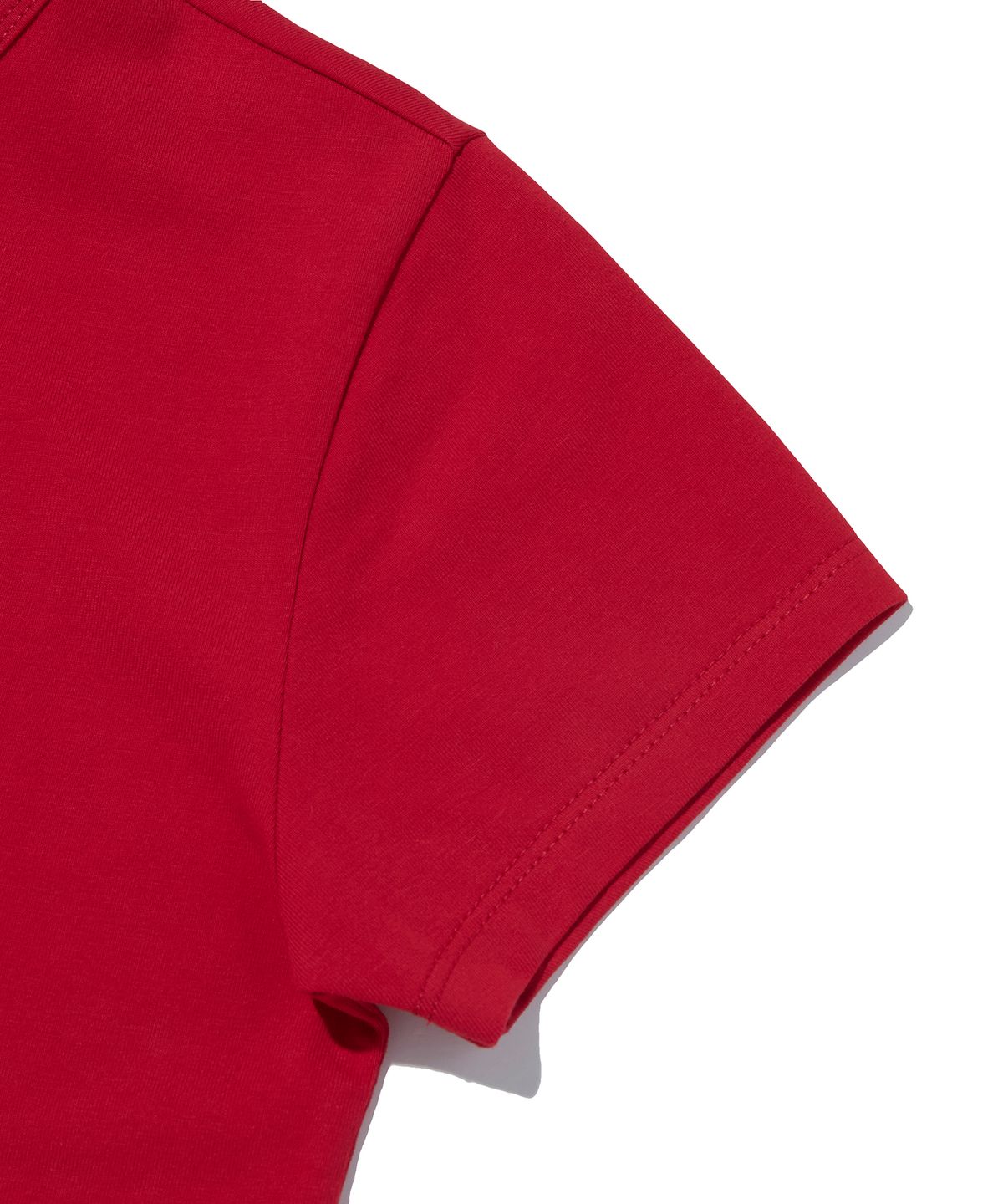 스웨이드(SUADE) ALBINO SKULL CROP TEE [RED]