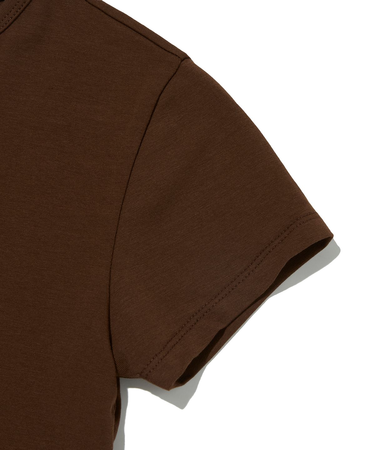스웨이드(SUADE) ALBINO SKULL CROP TEE [BROWN]