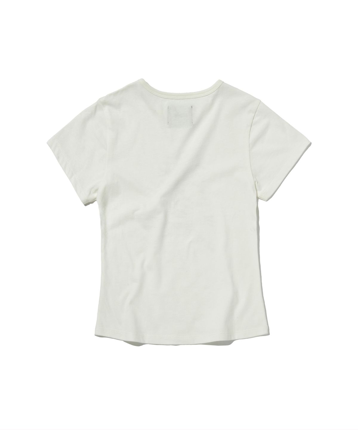 스웨이드(SUADE) ALBINO SKULL CROP TEE [OFF WHITE]