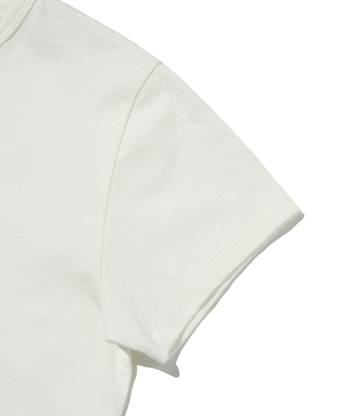 스웨이드(SUADE) ALBINO SKULL CROP TEE [OFF WHITE]