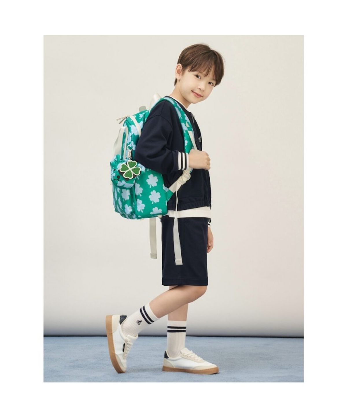 빈폴 키즈(BEANPOLE KIDS) 럭키폴키 피크닉 가방&키링 세트  그린 (BI57D2U03M) (BI57D2U03M) (BI57D2U03M) (BI57D2U03M)
