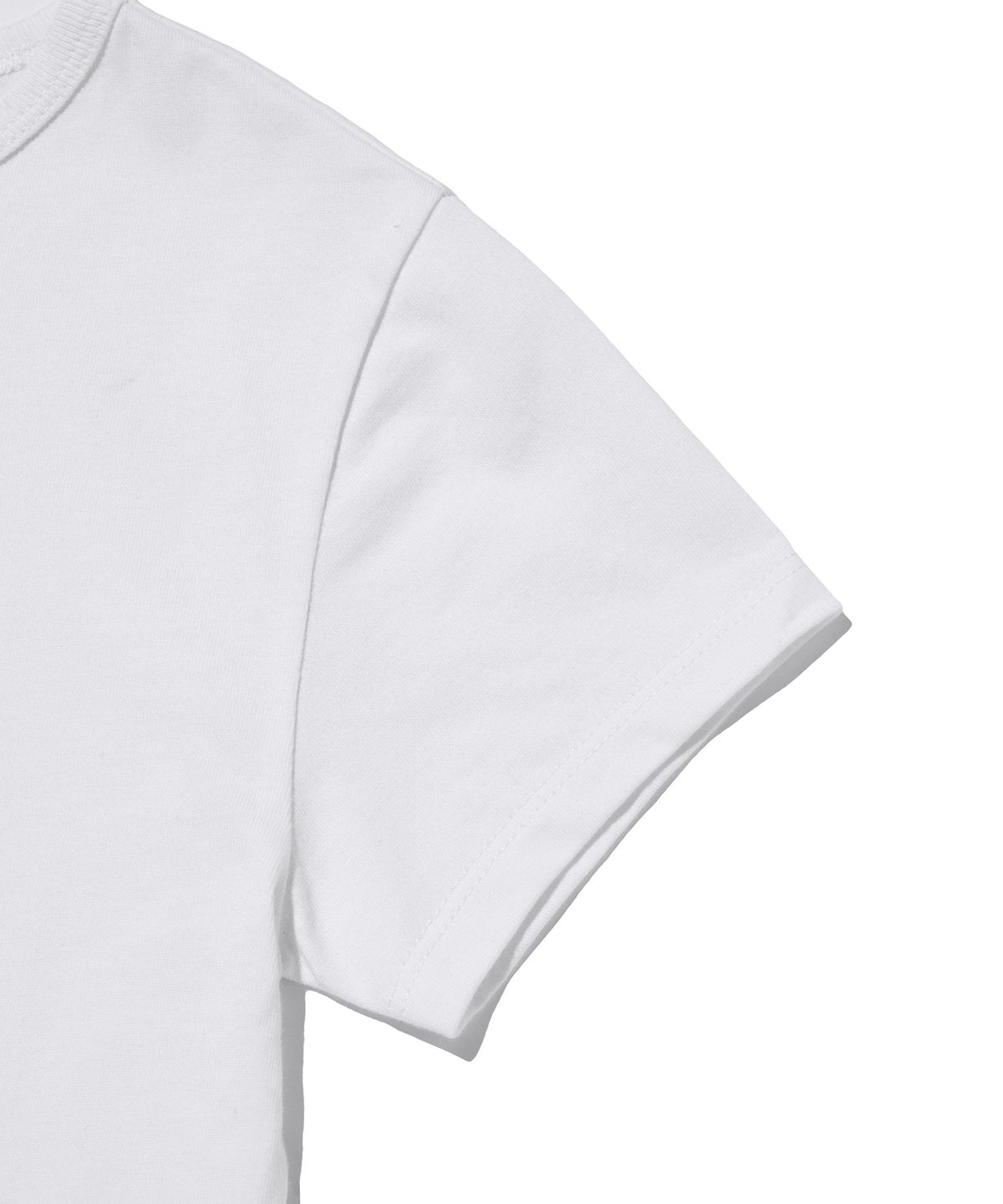 스웨이드(SUADE) CHECKERED CROSS CROP TEE [WHITE]