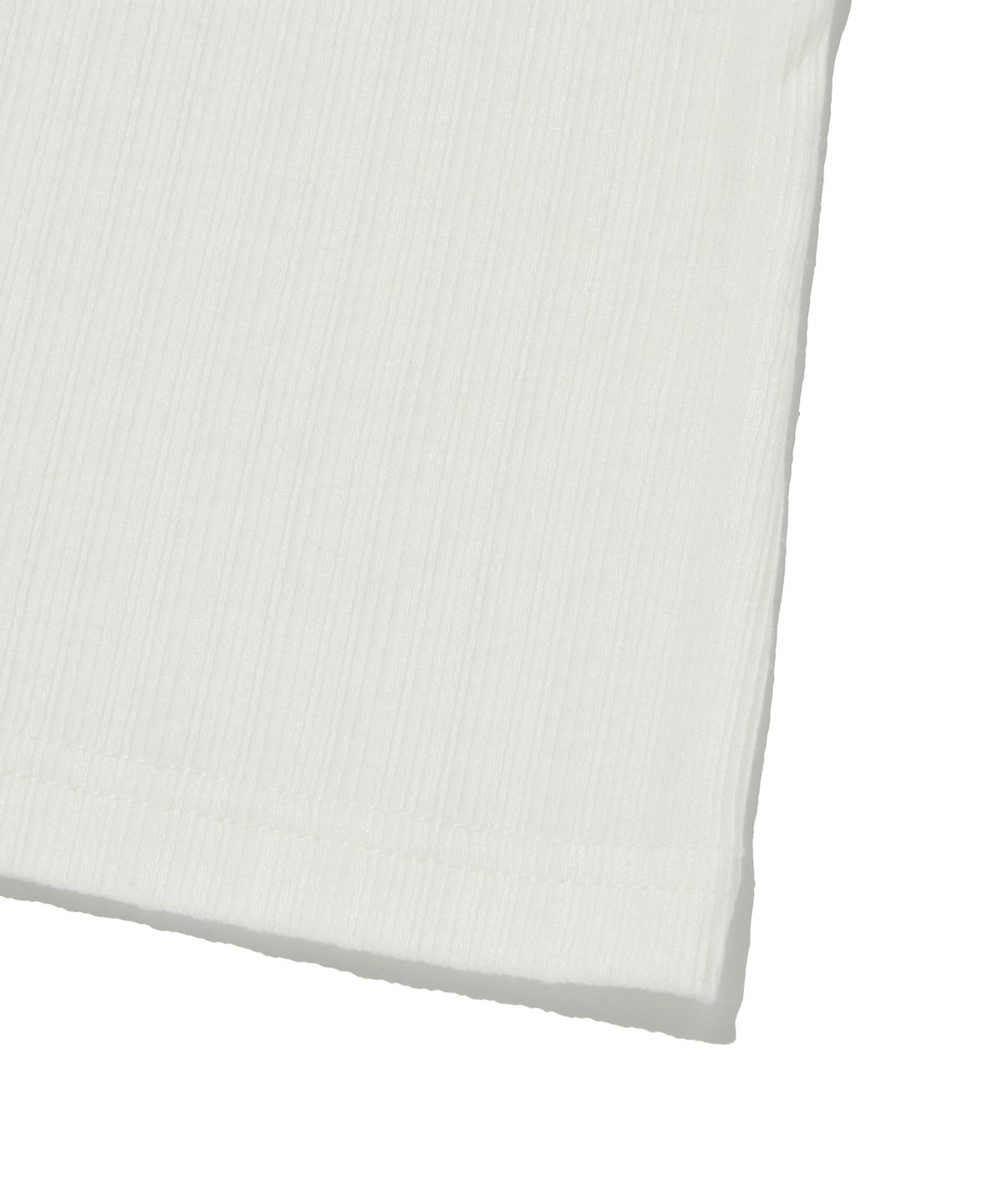 스웨이드(SUADE) BUTTON CROP TEE [IVORY]