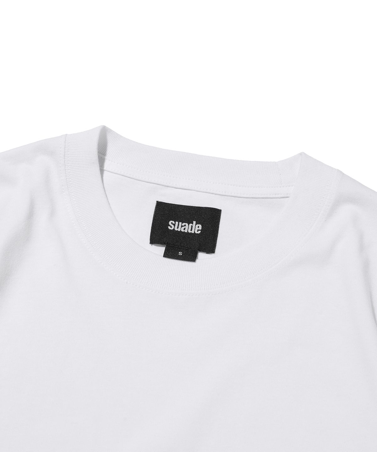 스웨이드(SUADE) CROPPED TEE [WHITE]