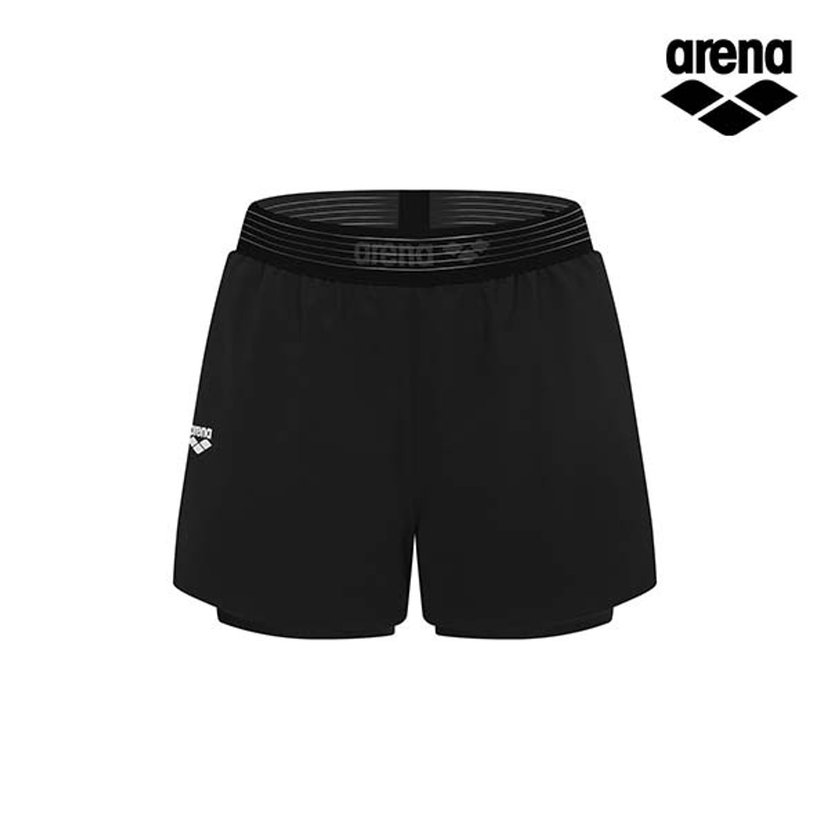 아레나(ARENA) 러쉬 2부 레깅스 팬츠 A5BL1PW06BLK