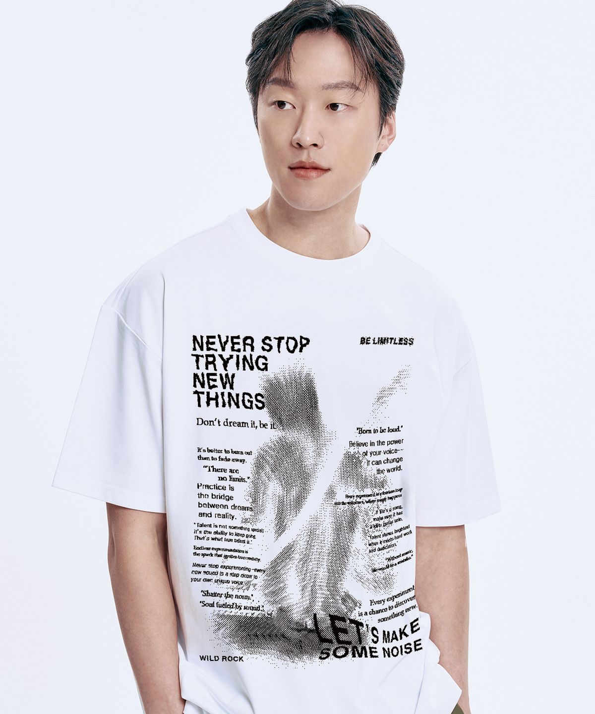 와일드락(WILDROCK) Never Stop Cool cotton 쿨코튼 오버핏 반팔 티셔츠_6 COL