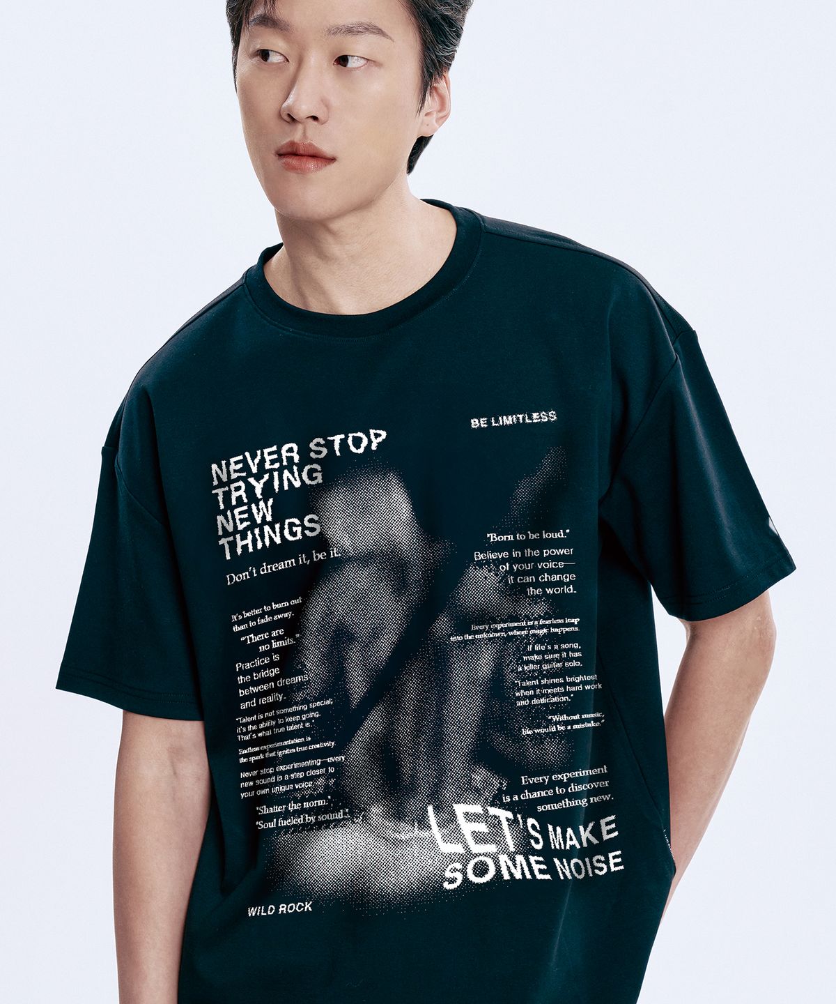 와일드락(WILDROCK) Never Stop Cool cotton 쿨코튼 오버핏 반팔 티셔츠_6 COL