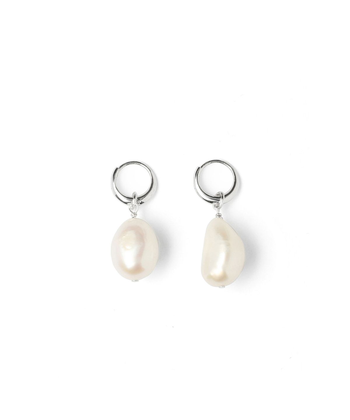 태싯(TACIT) Baroque pearl drop earrings