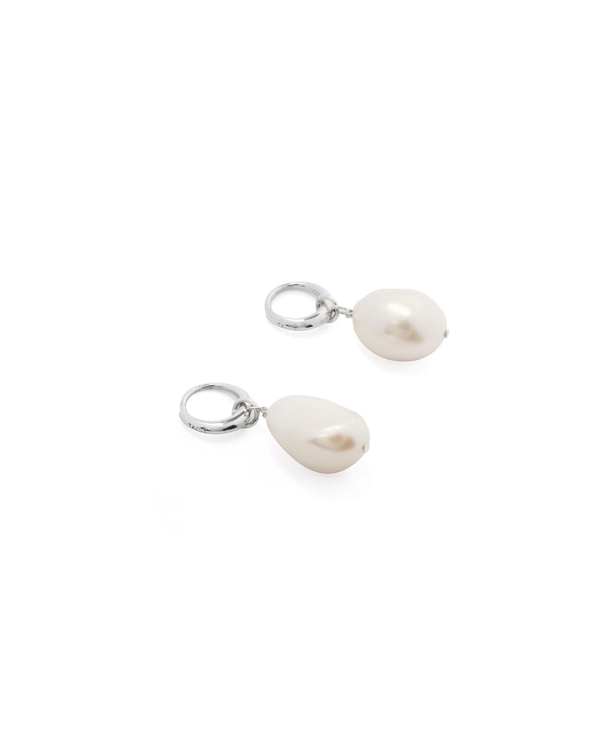 태싯(TACIT) Baroque pearl drop earrings