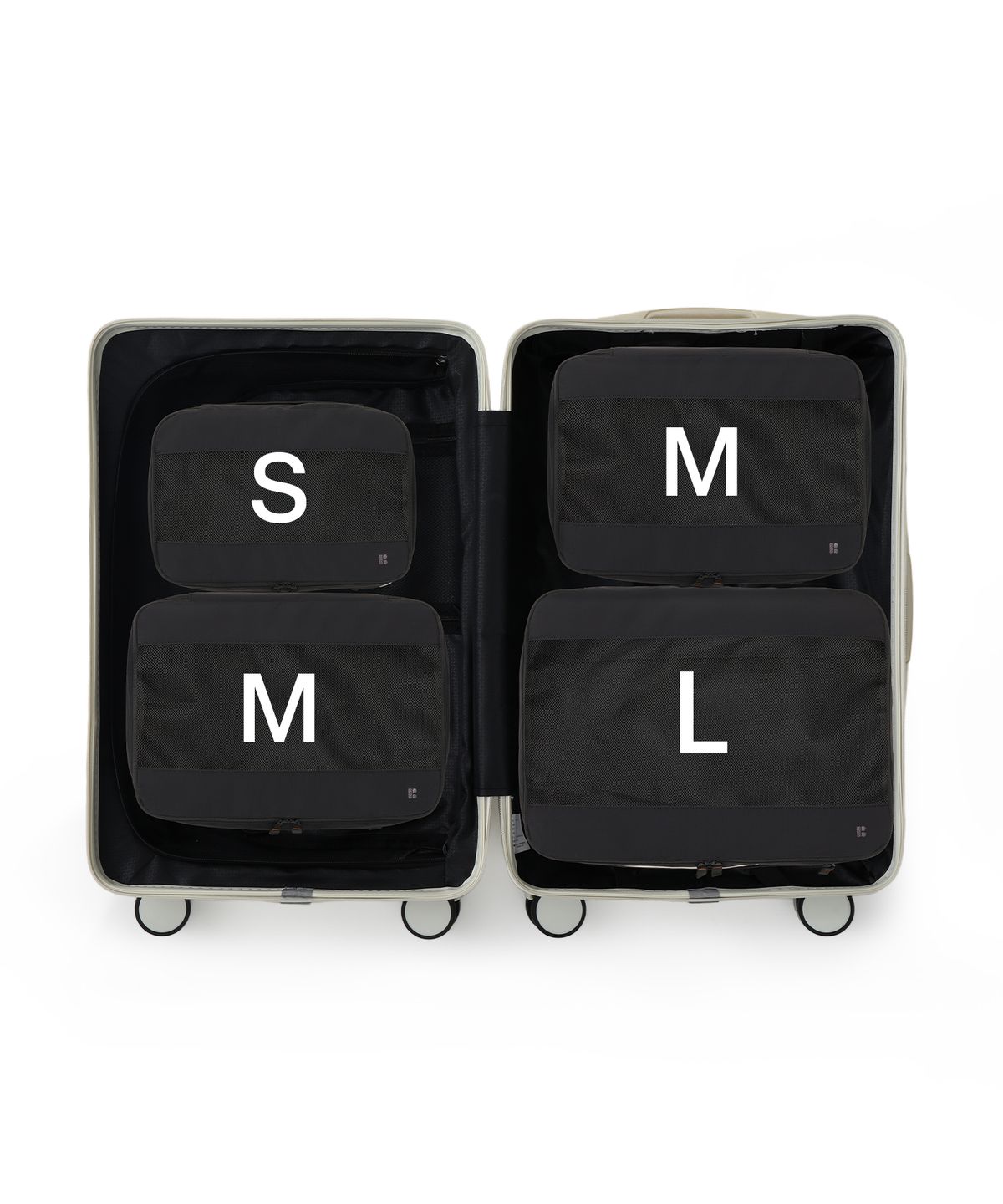 브랜든(BRANDEN) 여행 압축 파우치 라이트 S+M+M+L