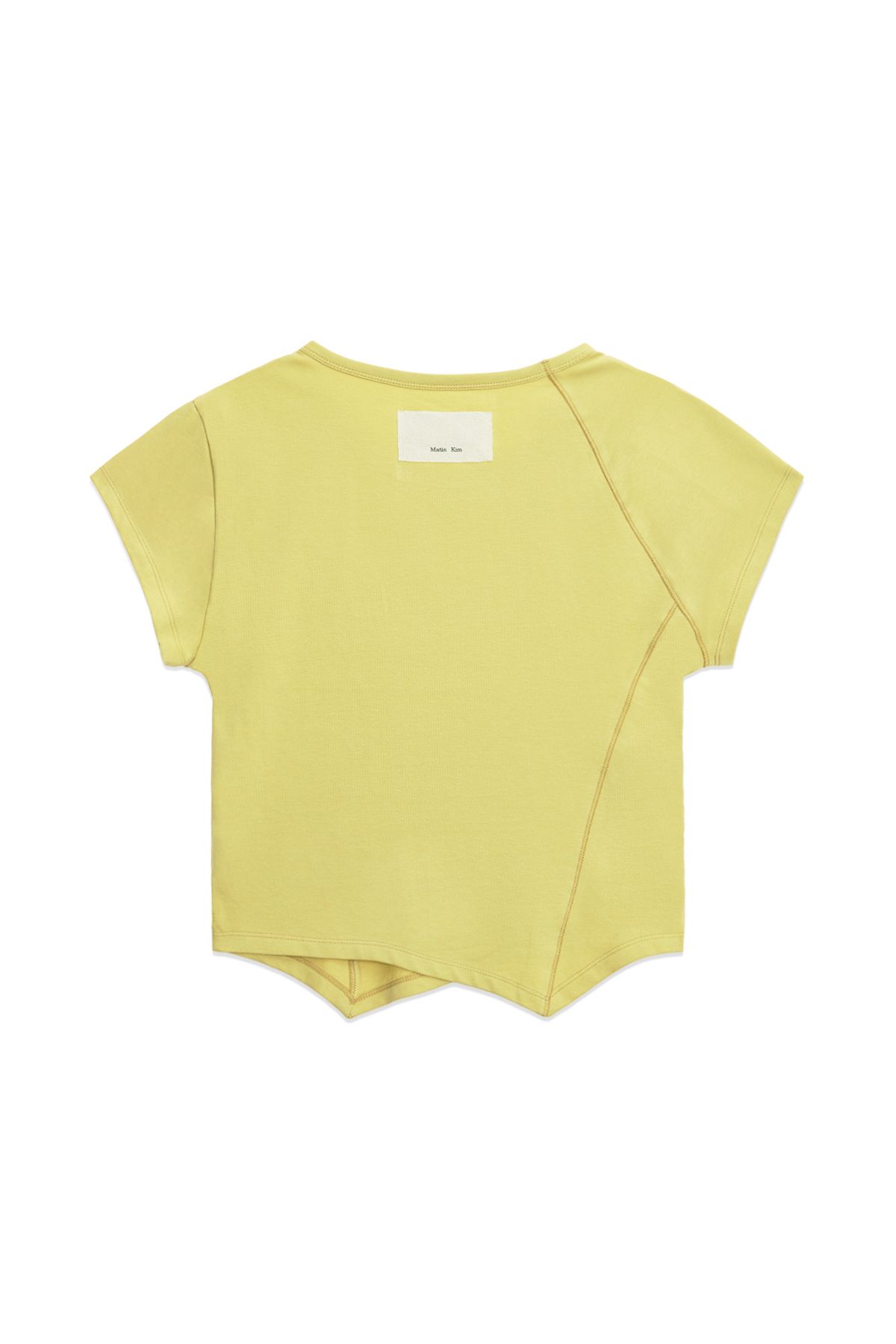 Matin Kim【送料込】24SS♡THIN TYPO TOP Matin Kim【送料込】24SS♡THIN TYPO TOP (Matin Kim/Tシャツ